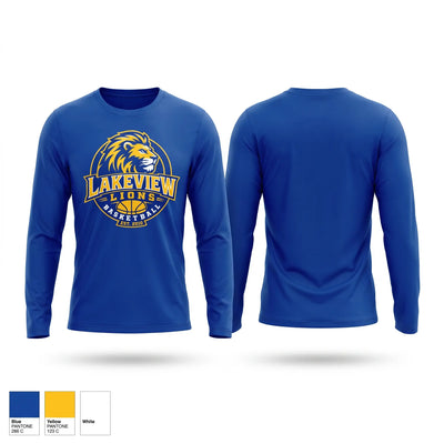 Lakeview Lions Long Sleeve Performance Shirt - 2