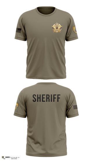 Short Sleeve Performance Shirt, Pecos County Sheriff’s Office, Police, Teamtime, Team time, sublimation, custom sports apparel, team uniforms, spirit wear, spiritwear, sports uniforms, custom shirts, team store, custom team store, fundraiser sports, apparel fundraiser