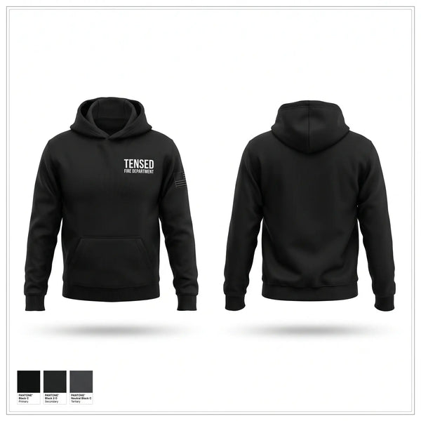 Hoodie, Tensed Fire Department, Fire Department, Teamtime, Team time, sublimation, custom sports apparel, team uniforms, spirit wear, spiritwear, sports uniforms, custom shirts, team store, custom team store, fundraiser sports, apparel fundraiser