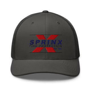 SPRINX FIRE PROTECTION 22334846 Retro Trucker Hat | Yupoong 6606
