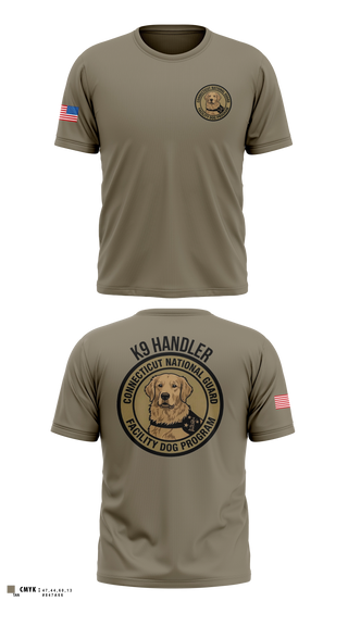 Old School Cotton Feel Shirt, CTANG Therapy Dog Program, Army, Teamtime, Team time, sublimation, custom sports apparel, team uniforms, spirit wear, spiritwear, sports uniforms, custom shirts, team store, custom team store, fundraiser sports, apparel fundraiser