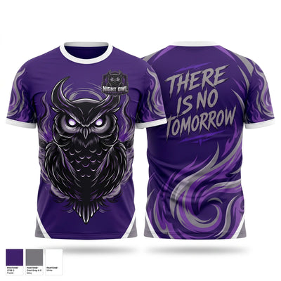 NIGHT OWL WRESTLING Short Sleeve Performance Shirt - 1