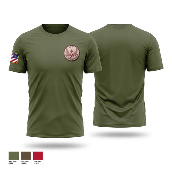 Short Sleeve Performance Shirt, 54th Medical company, Army, Teamtime, Team time, sublimation, custom sports apparel, team uniforms, spirit wear, spiritwear, sports uniforms, custom shirts, team store, custom team store, fundraiser sports, apparel fundraiser