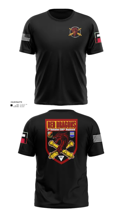 2-306th FAR 32661522 Short Sleeve Performance Shirt - 21