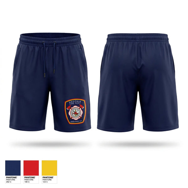 Athletic Shorts With Pockets, Ansonia Fire Department, Fire Department, Teamtime, Team time, sublimation, custom sports apparel, team uniforms, spirit wear, spiritwear, sports uniforms, custom shirts, team store, custom team store, fundraiser sports, apparel fundraiser