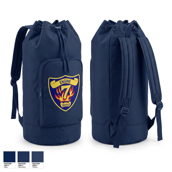 Gear Bag, Dekalb Company 7, Fire Department, Teamtime, Team time, sublimation, custom sports apparel, team uniforms, spirit wear, spiritwear, sports uniforms, custom shirts, team store, custom team store, fundraiser sports, apparel fundraiser