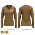 Troup County Sheriff’s Office Women's Long Sleeve V-neck Shirt - 1