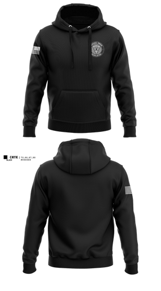 Hoodie, Palisades Park Police Department, Police, Teamtime, Team time, sublimation, custom sports apparel, team uniforms, spirit wear, spiritwear, sports uniforms, custom shirts, team store, custom team store, fundraiser sports, apparel fundraiser