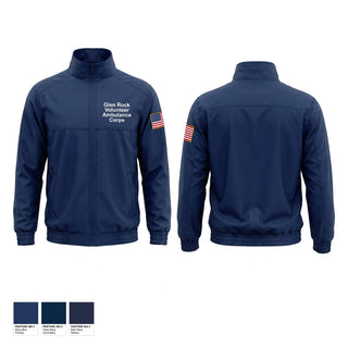 Windbreaker, Glen Rock Volunteer Ambulance Corps, EMS/EMT, Teamtime, Team time, sublimation, custom sports apparel, team uniforms, spirit wear, spiritwear, sports uniforms, custom shirts, team store, custom team store, fundraiser sports, apparel fundraiser