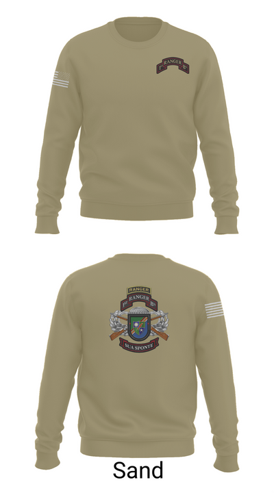 1/75 Ranger Battalion 18723676 Crew Neck Sweatshirt - 84