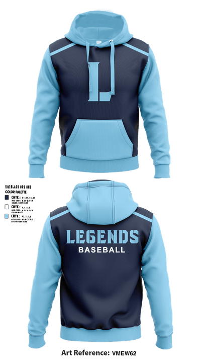 Fort Dodge Legends 73509393 Hoodie - 3