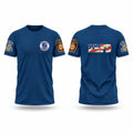 East Rockaway Fire Department Rescue Old School Cotton Feel Shirt - 1
