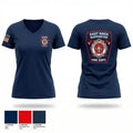 East Knox Supporter 78618921 Women's Short Sleeve V-neck Shirt - 1