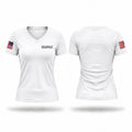 Crime Stoppers of Beaufort County Women's Short Sleeve V-neck Shirt - 1