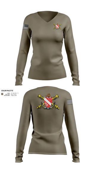 Womens Long Sleeve Vneck Shirt, 1-7 FA, , Teamtime, Team time, sublimation, custom sports apparel, team uniforms, spirit wear, spiritwear, sports uniforms, custom shirts, team store, custom team store, fundraiser sports, apparel fundraiser