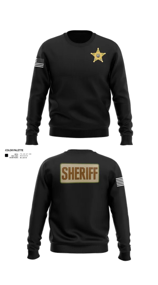 Crew Neck Sweatshirt, Sheriff Emergency Response Team, Police, Teamtime, Team time, sublimation, custom sports apparel, team uniforms, spirit wear, spiritwear, sports uniforms, custom shirts, team store, custom team store, fundraiser sports, apparel fundraiser
