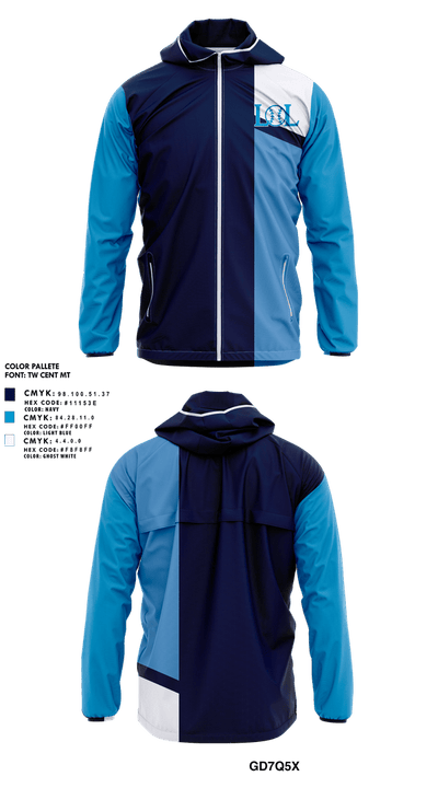 LOL - LEGIT OL' LADIES 70761880 Windbreaker - 1