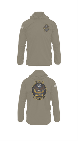 Windbreaker, EDGE SWAT, Police, Teamtime, Team time, sublimation, custom sports apparel, team uniforms, spirit wear, spiritwear, sports uniforms, custom shirts, team store, custom team store, fundraiser sports, apparel fundraiser
