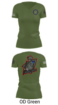 ESIT-3 18090159 Women's Short Sleeve V-neck Shirt - 46