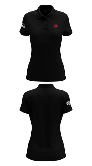 Womens Short Sleeve Performance Polo, Hurricane Redskins Golf, Golf, Teamtime, Team time, sublimation, custom sports apparel, team uniforms, spirit wear, spiritwear, sports uniforms, custom shirts, team store, custom team store, fundraiser sports, apparel fundraiser