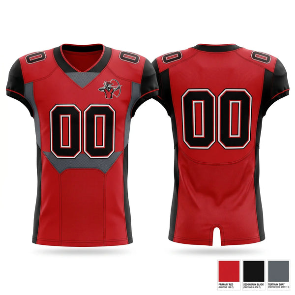 Football Jersey, Sherwood Middle School Football, , Teamtime, Team time, sublimation, custom sports apparel, team uniforms, spirit wear, spiritwear, sports uniforms, custom shirts, team store, custom team store, fundraiser sports, apparel fundraiser