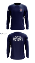 Kent-Sussex Professional Firefighters Local 5121 Long Sleeve Performance Shirt - 4