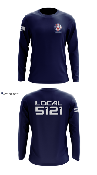 Long Sleeve Performance Shirt, Kent-Sussex Professional Firefighters Local 5121Kent-Sussex Professional Firefighters Local 5121, Fire Department, Teamtime, Team time, sublimation, custom sports apparel, team uniforms, spirit wear, spiritwear, sports uniforms, custom shirts, team store, custom team store, fundraiser sports, apparel fundraiser