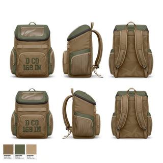 Gear Bag, D Co 1-69 IN, National Guard, Teamtime, Team time, sublimation, custom sports apparel, team uniforms, spirit wear, spiritwear, sports uniforms, custom shirts, team store, custom team store, fundraiser sports, apparel fundraiser