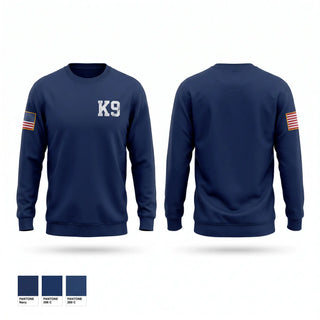 Crew Neck Sweatshirt, Sheriff K9, Police, Teamtime, Team time, sublimation, custom sports apparel, team uniforms, spirit wear, spiritwear, sports uniforms, custom shirts, team store, custom team store, fundraiser sports, apparel fundraiser