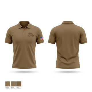 Short Sleeve Performance Polo, HHC, DCPH-A, Army, Teamtime, Team time, sublimation, custom sports apparel, team uniforms, spirit wear, spiritwear, sports uniforms, custom shirts, team store, custom team store, fundraiser sports, apparel fundraiser