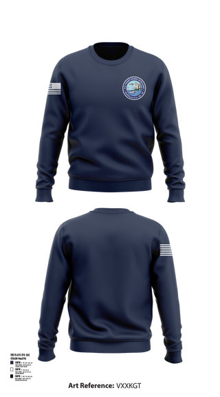 Crew Neck Sweatshirt, Tarrytown Flotilla 014-06-06, Coast Guard, Teamtime, Team time, sublimation, custom sports apparel, team uniforms, spirit wear, spiritwear, sports uniforms, custom shirts, team store, custom team store, fundraiser sports, apparel fundraiser