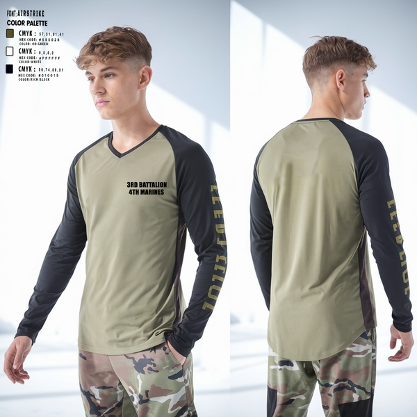 Long Sleeve Performance Shirt, 3rd battalion 4th marines, , Teamtime, Team time, sublimation, custom sports apparel, team uniforms, spirit wear, spiritwear, sports uniforms, custom shirts, team store, custom team store, fundraiser sports, apparel fundraiser