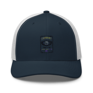 Ryders Don’t Play MC 69591351 Retro Trucker Hat | Yupoong 6606