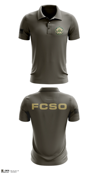 Short Sleeve Performance Polo, Fannin County Sheriff's Office, Police, Teamtime, Team time, sublimation, custom sports apparel, team uniforms, spirit wear, spiritwear, sports uniforms, custom shirts, team store, custom team store, fundraiser sports, apparel fundraiser