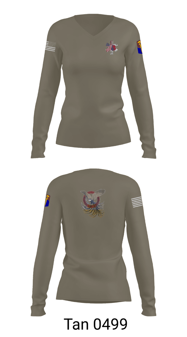 Womens Long Sleeve Vneck Shirt, 135 FRSD, , Teamtime, Team time, sublimation, custom sports apparel, team uniforms, spirit wear, spiritwear, sports uniforms, custom shirts, team store, custom team store, fundraiser sports, apparel fundraiser