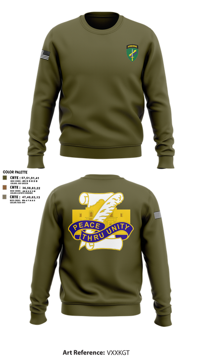 321st CA 45923194 Crew Neck Sweatshirt - 1