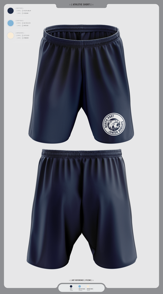 Athletic Shorts With Pockets, North Port Jr Bobcats, , Teamtime, Team time, sublimation, custom sports apparel, team uniforms, spirit wear, spiritwear, sports uniforms, custom shirts, team store, custom team store, fundraiser sports, apparel fundraiser