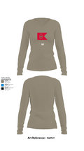 152 ESC Women's Long Sleeve V-neck Shirt - 62