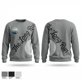 Crew Neck Sweatshirt, The Long Run, Spirit Store, Teamtime, Team time, sublimation, custom sports apparel, team uniforms, spirit wear, spiritwear, sports uniforms, custom shirts, team store, custom team store, fundraiser sports, apparel fundraiser