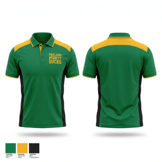 Short Sleeve Performance Polo, Oakland Mighty Ducks, , Teamtime, Team time, sublimation, custom sports apparel, team uniforms, spirit wear, spiritwear, sports uniforms, custom shirts, team store, custom team store, fundraiser sports, apparel fundraiser