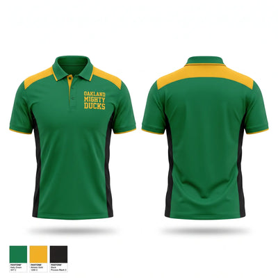 Oakland Mighty Ducks 63413142 Short Sleeve Performance Polo - 1