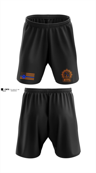 Athletic Shorts With Pockets, NYPD NARCOTICS K9, Police, Teamtime, Team time, sublimation, custom sports apparel, team uniforms, spirit wear, spiritwear, sports uniforms, custom shirts, team store, custom team store, fundraiser sports, apparel fundraiser