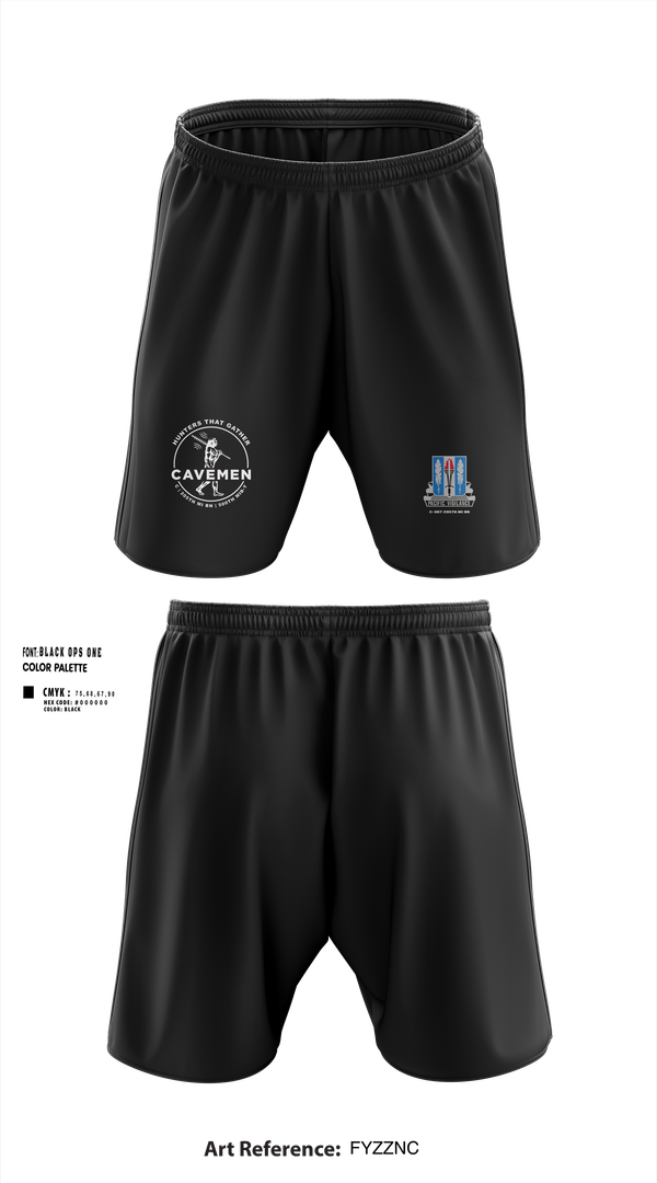 Athletic Shorts With Pockets, C / 205th MI BN / 500th MIB-T, , Teamtime, Team time, sublimation, custom sports apparel, team uniforms, spirit wear, spiritwear, sports uniforms, custom shirts, team store, custom team store, fundraiser sports, apparel fundraiser