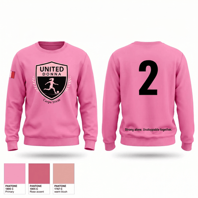 United Donna 58346109 Crew Neck Sweatshirt - 3
