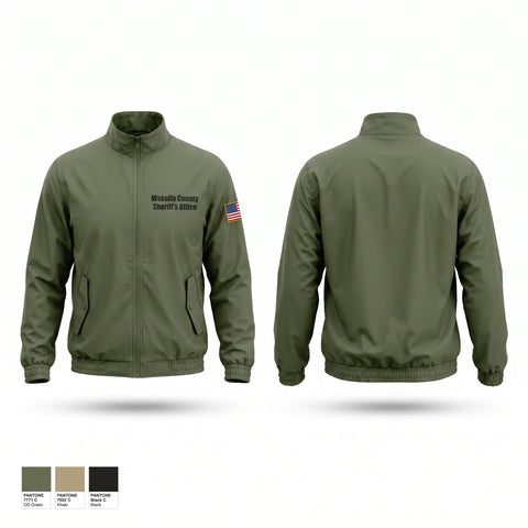 Windbreaker, Wakulla County Sheriff’s Office, Police, Teamtime, Team time, sublimation, custom sports apparel, team uniforms, spirit wear, spiritwear, sports uniforms, custom shirts, team store, custom team store, fundraiser sports, apparel fundraiser