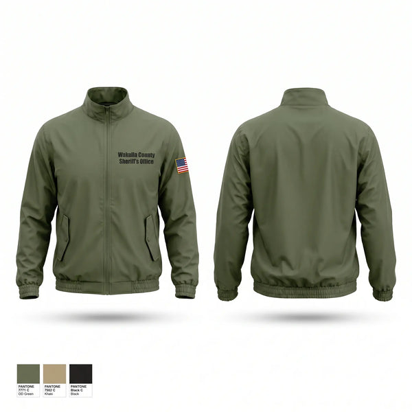 Windbreaker, Wakulla County Sheriff’s Office, Police, Teamtime, Team time, sublimation, custom sports apparel, team uniforms, spirit wear, spiritwear, sports uniforms, custom shirts, team store, custom team store, fundraiser sports, apparel fundraiser