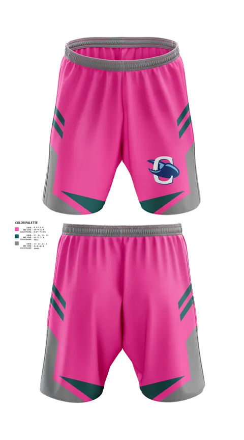 Athletic Shorts With Pockets, Charlotte Stonecrabs, Baseball, Teamtime, Team time, sublimation, custom sports apparel, team uniforms, spirit wear, spiritwear, sports uniforms, custom shirts, team store, custom team store, fundraiser sports, apparel fundraiser