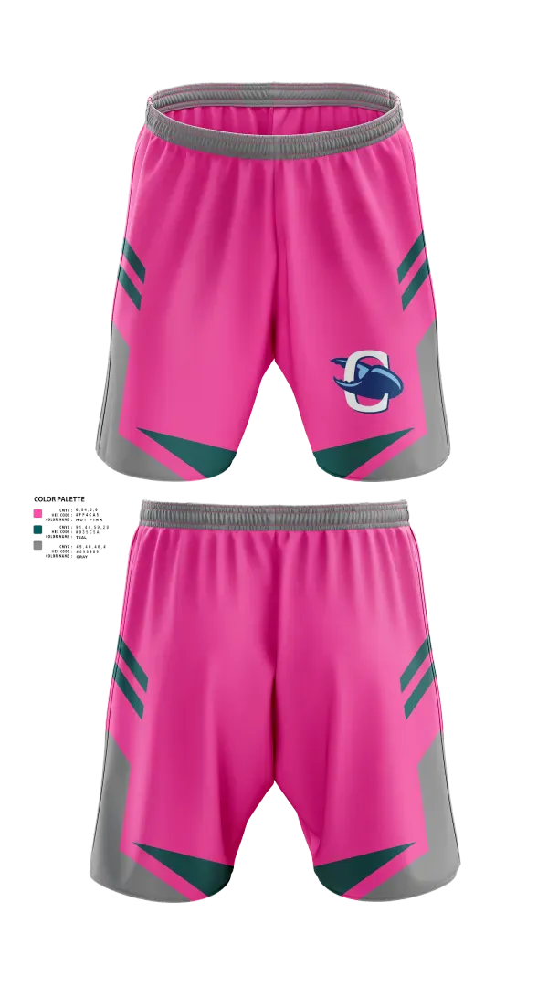 Athletic Shorts With Pockets, Charlotte Stonecrabs, Baseball, Teamtime, Team time, sublimation, custom sports apparel, team uniforms, spirit wear, spiritwear, sports uniforms, custom shirts, team store, custom team store, fundraiser sports, apparel fundraiser