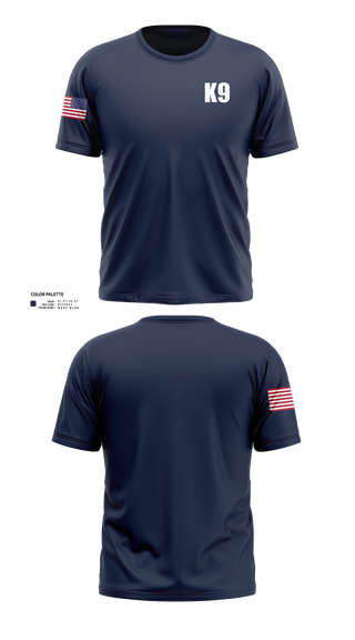 Old School Cotton Feel Shirt, K9, Police, Teamtime, Team time, sublimation, custom sports apparel, team uniforms, spirit wear, spiritwear, sports uniforms, custom shirts, team store, custom team store, fundraiser sports, apparel fundraiser
