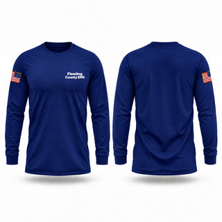 Long Sleeve Performance Shirt, Fleming County EMS, EMS/EMT, Teamtime, Team time, sublimation, custom sports apparel, team uniforms, spirit wear, spiritwear, sports uniforms, custom shirts, team store, custom team store, fundraiser sports, apparel fundraiser